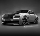 Rolls-Royce Spectre EV Widebody rendering by ildar_project