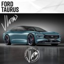 Ford Taurus rendering by jlord8