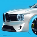 Reinvented BMW “2022” rendering tribute for 2002 by alan_derosier