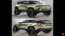 Chevy K5 Blazer CGI EV revival by Halo oto