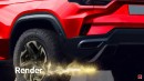 Chevy K5 Blazer CGI EV revival by Halo oto