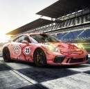 Remastered Pink Pig Porsche 911 GT3 Touring render