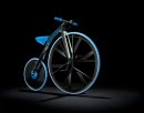 The Concept 1865 concept bike is an electric penny-farthing, made with innovative plastics and fully functional