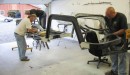 Ferrambo's Bespoke Chassis Being Assembled