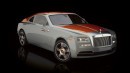 The Rolls-Royce Regatta was a Wraith customized to become a "tender" for the Skyacht One private jet