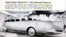 1956 Viberti Golden Dolphin bus imagined international travel at high speeds, in the lap of luxury