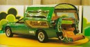 The Toyota RV-2 camper concept was based on the Mark II or the Crown, predicted later trends in RVs