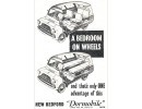 The Dormobile was advertised as the Bedroom on Wheels, offering sleeping for 4 and doubling as the perfect daily driver