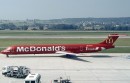The McPlane was a customized Mcdonnell Douglas MD-83 that elevated the McDonald's experience
