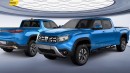 Renault Oroch Megane Tacoma CGI new generation by Digimods DESIGN