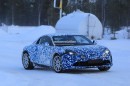 Alpine A120 Prototype spied at the Arctic Circle