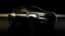 Renault Oroch Teaser Photos