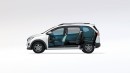 Renault Triber Revealed as Sub-4m 7-Seater for India