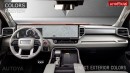 2025 Toyota Tundra rendering by AutoYa Interior