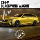 Cadillac CT4-V Blackwing - Rendering