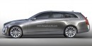 Cadillac CTS Sport Wagon Renderings