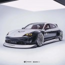 Porsche Taycan Sport Turismo - Rendering