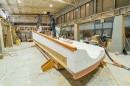 Construction of Viking 90 sportfishing yacht