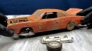 1969 Dodge Charger General Lee toy model restoration