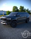 Hellcat Ramcharger TRX rendering by wb.artist20