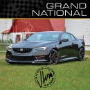 Turbo Buick Grand National CGI revival by jlord8