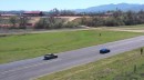 BMW F22 Eurofighter VS Subaru BRZ Drag Race