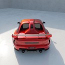 Toyota MR2 CGI restomod by Avante Design