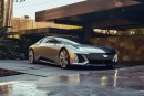 Cadillac luxury sport coupe rendering by vburlapp