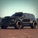 AC Shelby Cobra SUV renderings by flybyartist