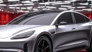 2025 Tesla Model Y Juniper rendering by PoloTo