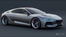 2025 BMW M1 Concept rendering by hycade