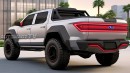 2025 Subaru Baja rendering by RMD Car & AutomagzTV