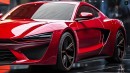 2025 Toyota MR2 rendering by PoloTo or A1 Cars