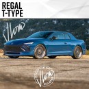 Buick Regal T-Type rendering by jlord8