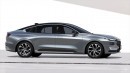 Revived Ford Capri rendering based on China Ford Mondeo by Theottle