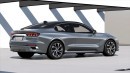 Revived Ford Capri rendering based on China Ford Mondeo by Theottle