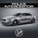 Revived Ford Crown Victoria Police Interceptor rendering by jlord8