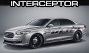 Revived Ford Crown Victoria Police Interceptor rendering by jlord8