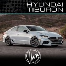 Revived Hyundai Tiburon N Line rendering by jlord8