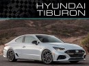 Revived Hyundai Tiburon N Line rendering by jlord8