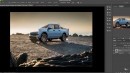 Revived Jeep Comanche CGI based on Maverick and 2022 Grand Cherokee