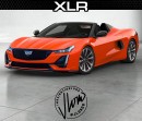 Mid-Engine Cadillac XLR C8 Chevy Corvette Convertible rendering by jlord8