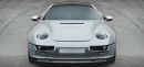 Modernized Porsche 928 uses virtual DNA from 2016 Porsche Le Mans Living Legend concept