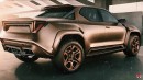 Subaru Baja renderings by TheAutoReport and Next-Gen Car