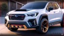 Subaru Baja renderings by TheAutoReport and Next-Gen Car