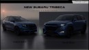 Subaru Tribeca CGI revival by Digimods DESIGN
