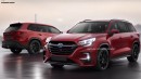 Subaru Tribeca CGI revival by Digimods DESIGN