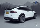 Mostafa Moazeni Design RevoZport Tesla Model X Off-Road Kit rendering
