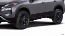 Nissan Rogue 4x4 Off-Road version rendering by SRK Designs