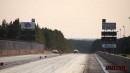 Turbo Toyota Supra Mk V vs. 2021 Acura NSX drag races on Jmalcolm2004